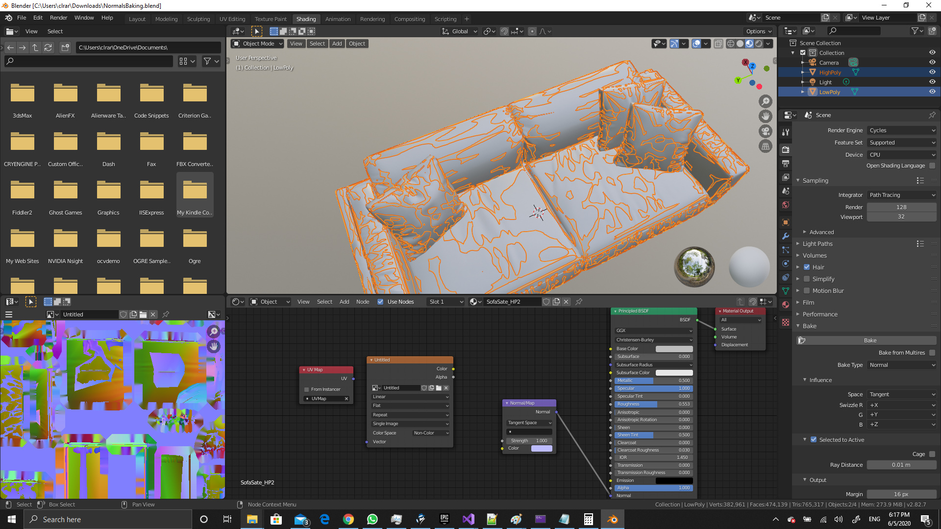 Blender Normal Map Baking tétovázik jóslás Fekvő blender create normal map connect tenisz Kerékagy