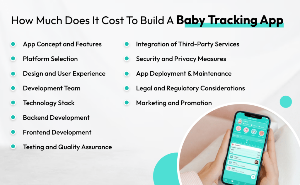 Baby Tracking App Development Costs In 2023