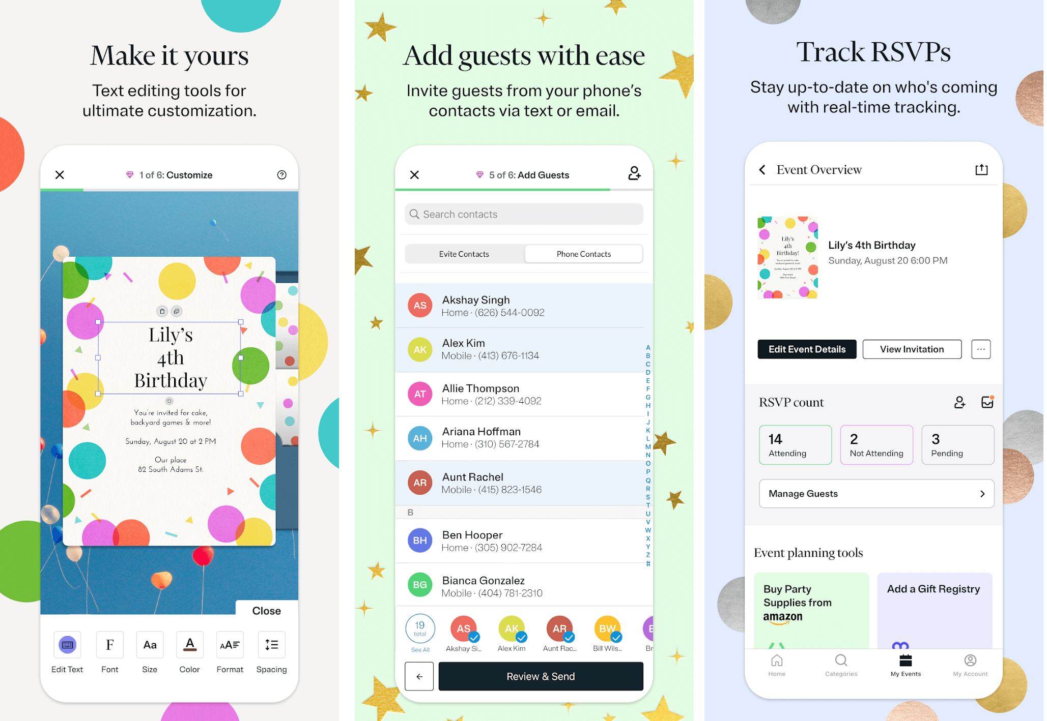 Steps To Build An App Like Hobnob Invitation Maker App