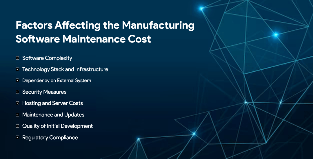 Manufacturing Software Maintenance Cost In 2024