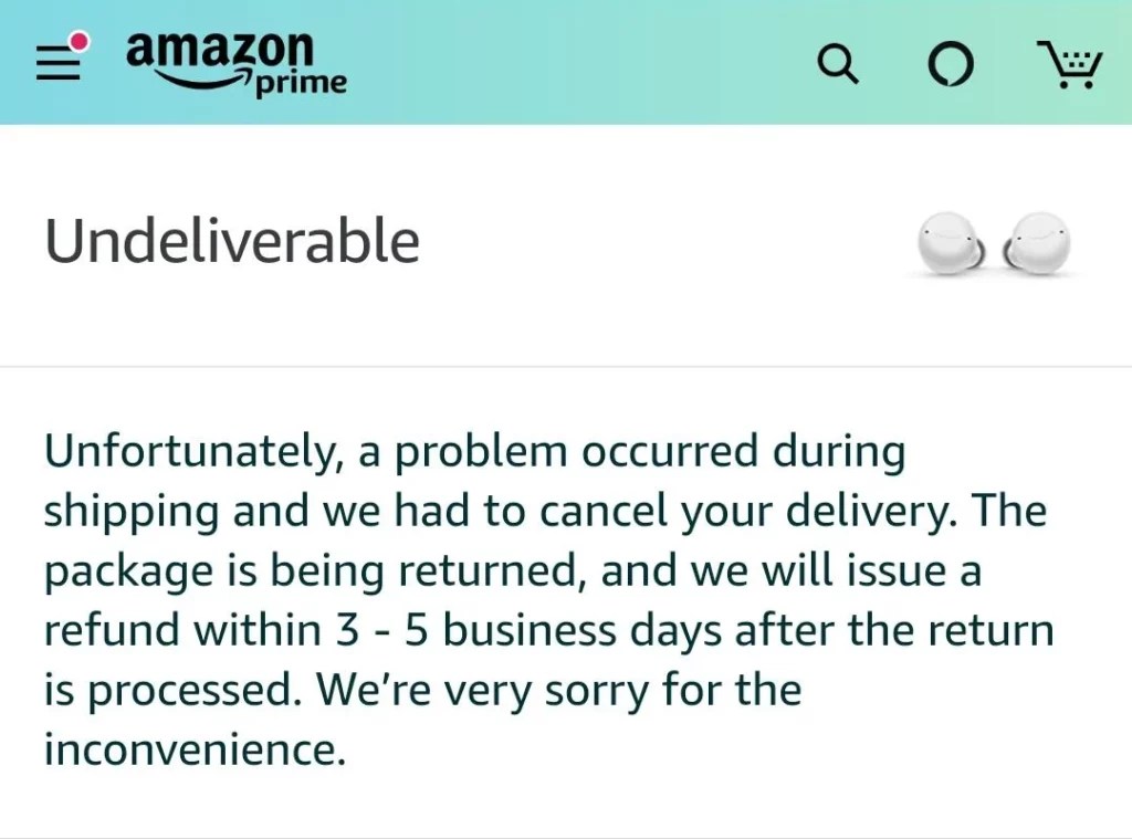 Why Amazon Displays the Undeliverable Order Status & How to Fix it?