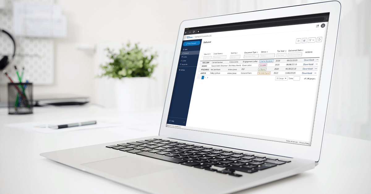 SafeSend Product Enhancements, APIs SafeSend Tax & Accounting