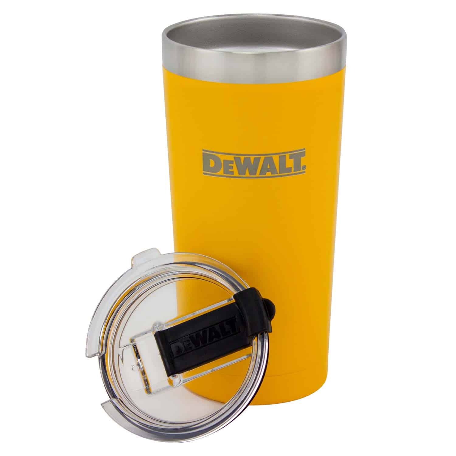 DEWALT 20 oz Yellow Powder Coated Industrial Drinkware DeWalt Coolers