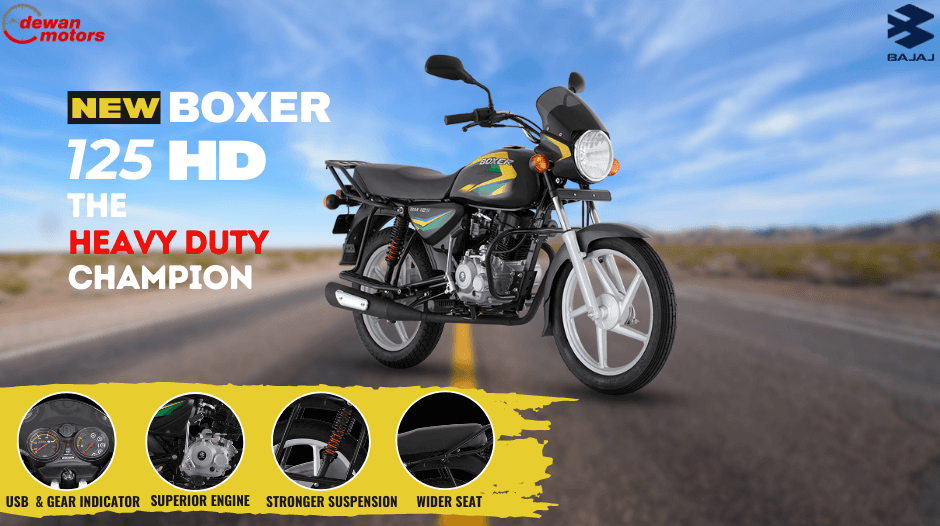 Bajaj Boxer 125 HD | Dewan Motors - Mauritius