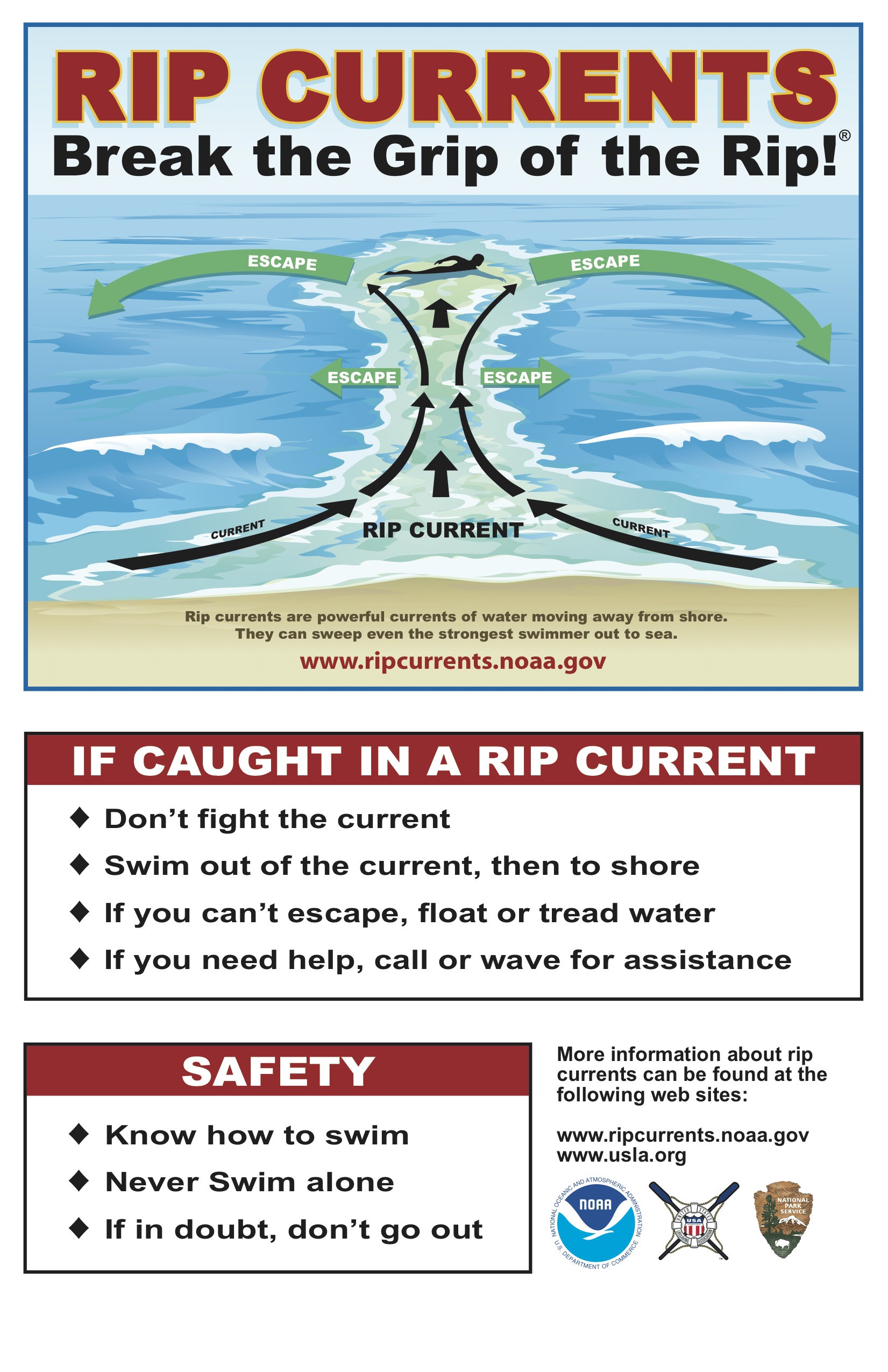 Activity in the Tropics Means Rip Current Risks Dewees Island