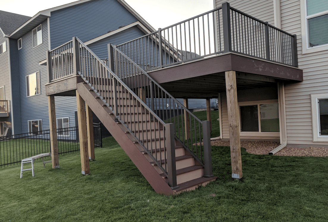 Dewey Decking and Construction Building Custom Decks in the Twin