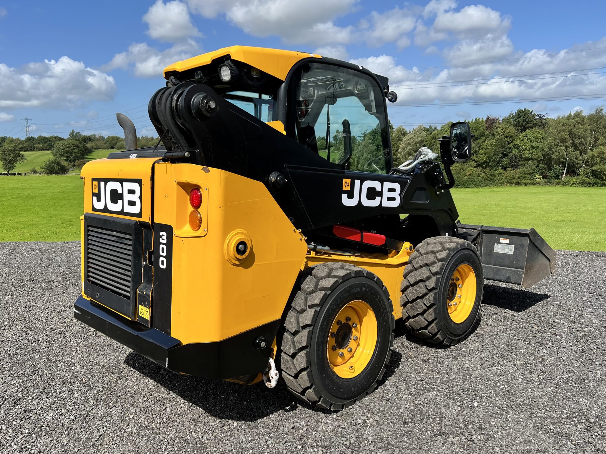 JCB 300 Eco Powerboom Skidsteer Loader For Sale Dewhurst Agricultural