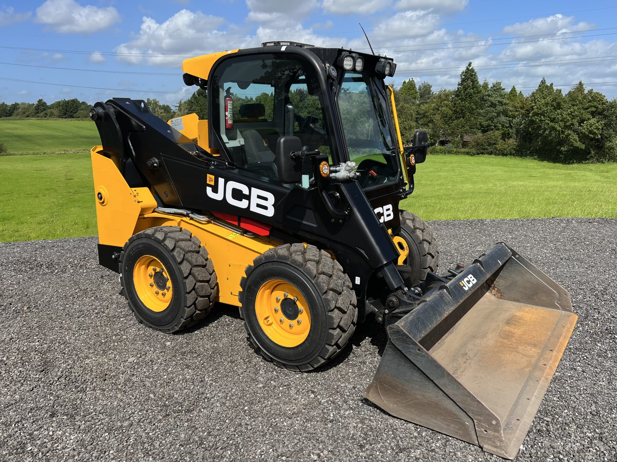 JCB 300 Eco Powerboom Skidsteer Loader For Sale Dewhurst Agricultural