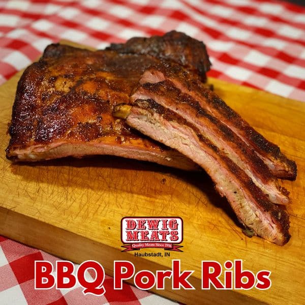 BBQ Pork Ribs Cooking Instructions Dewig Meats