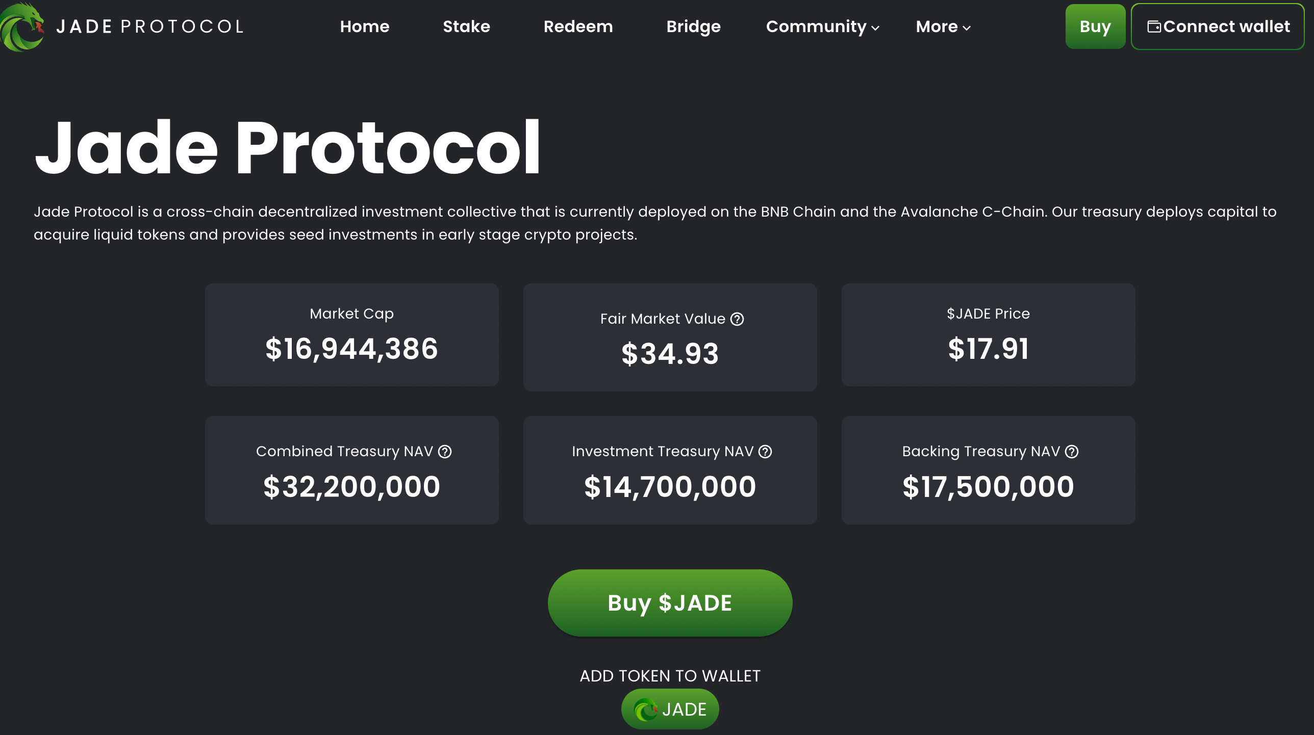 Jade Protocol DappBay