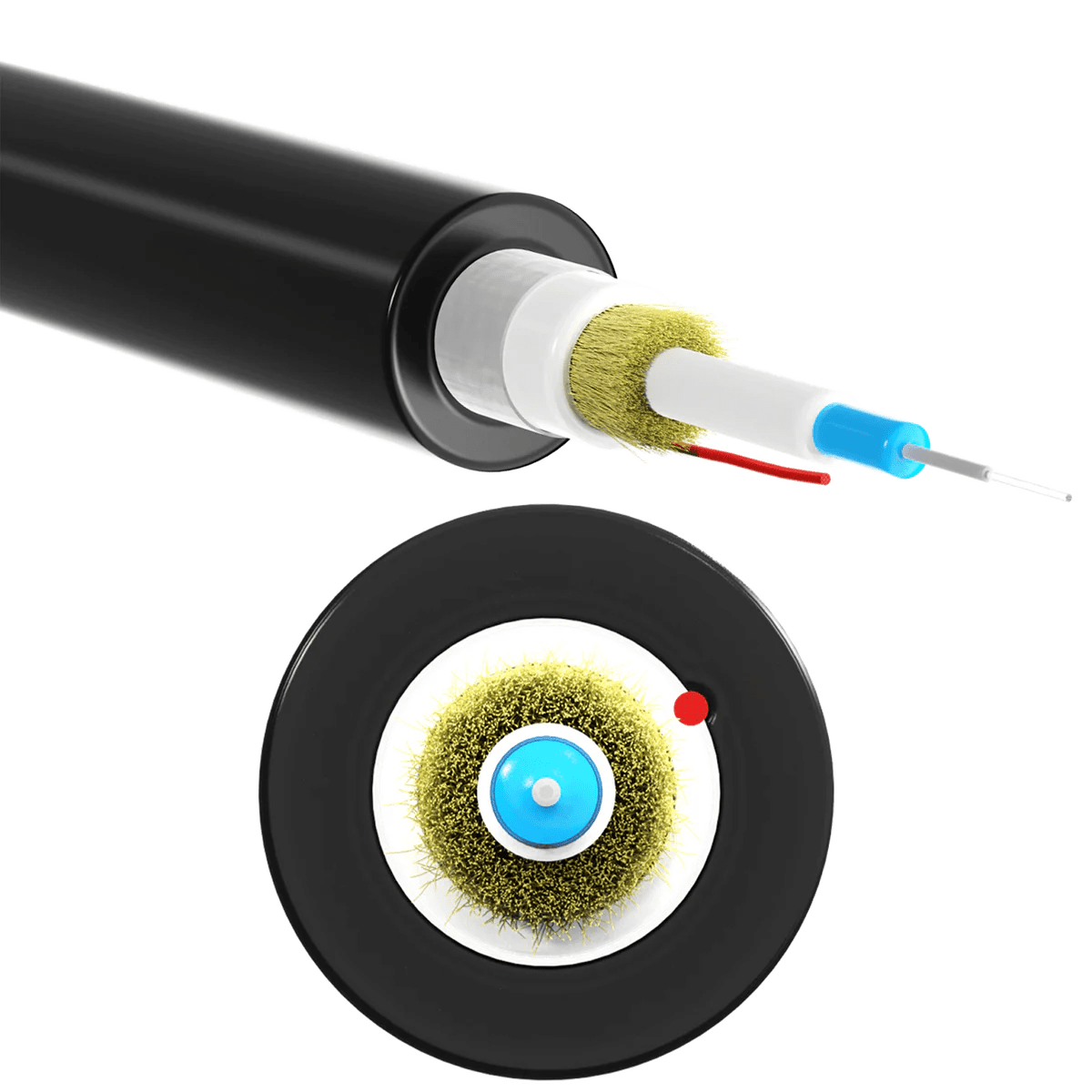 DexGreen Dual Jacket Inside/Outside Lead In Cable