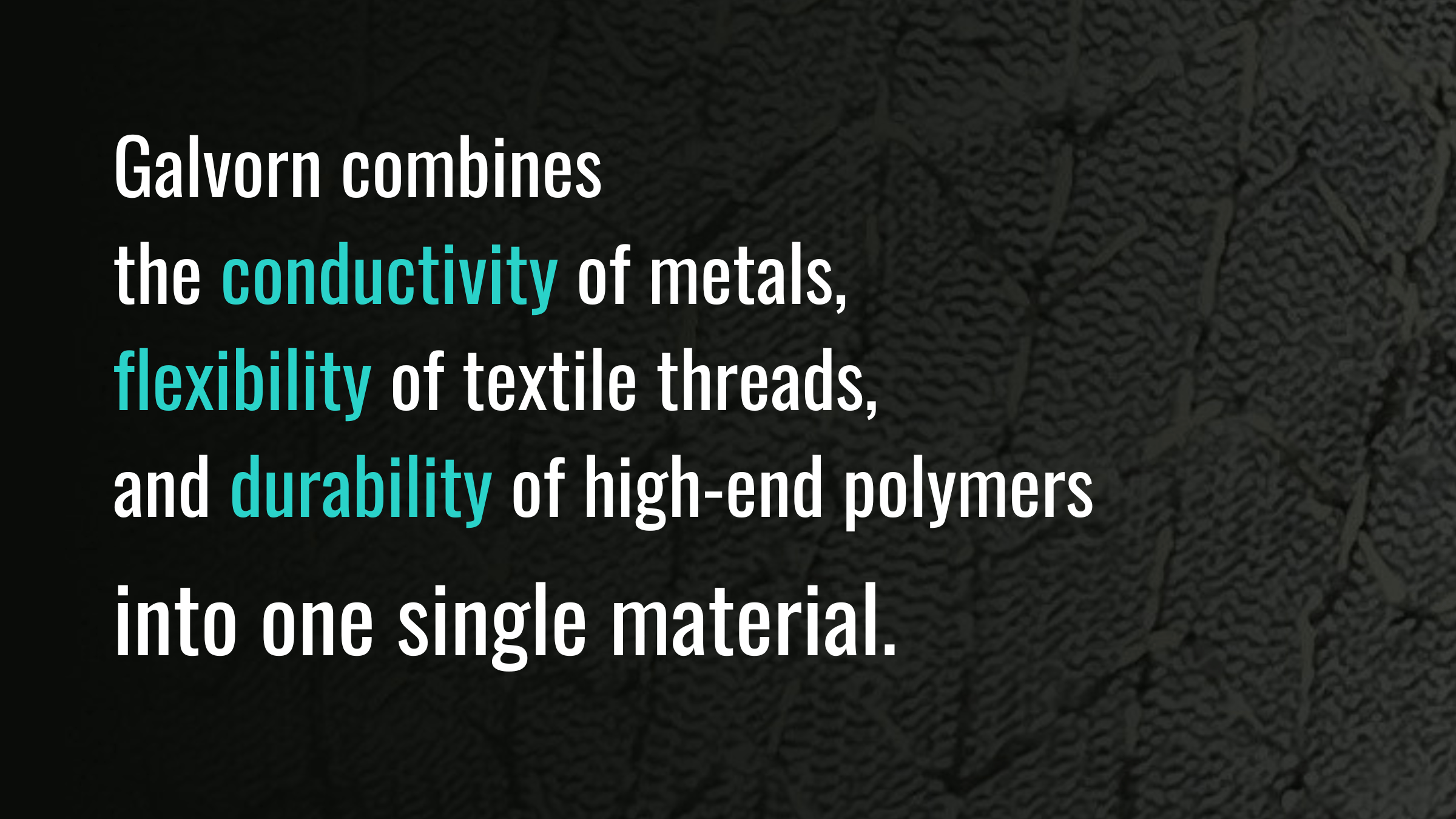 How Galvorn carbon nanomaterial can be used in electronic textiles Dexmat