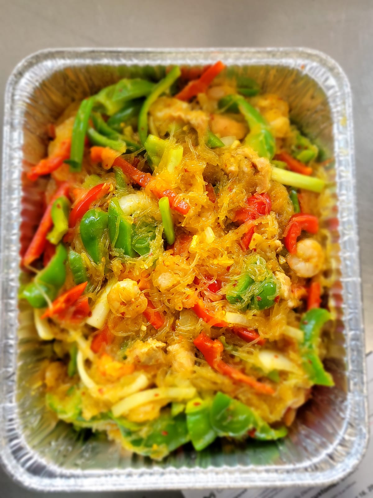 Singapore Noodles (Big Foil Pan) Divine Express Catering