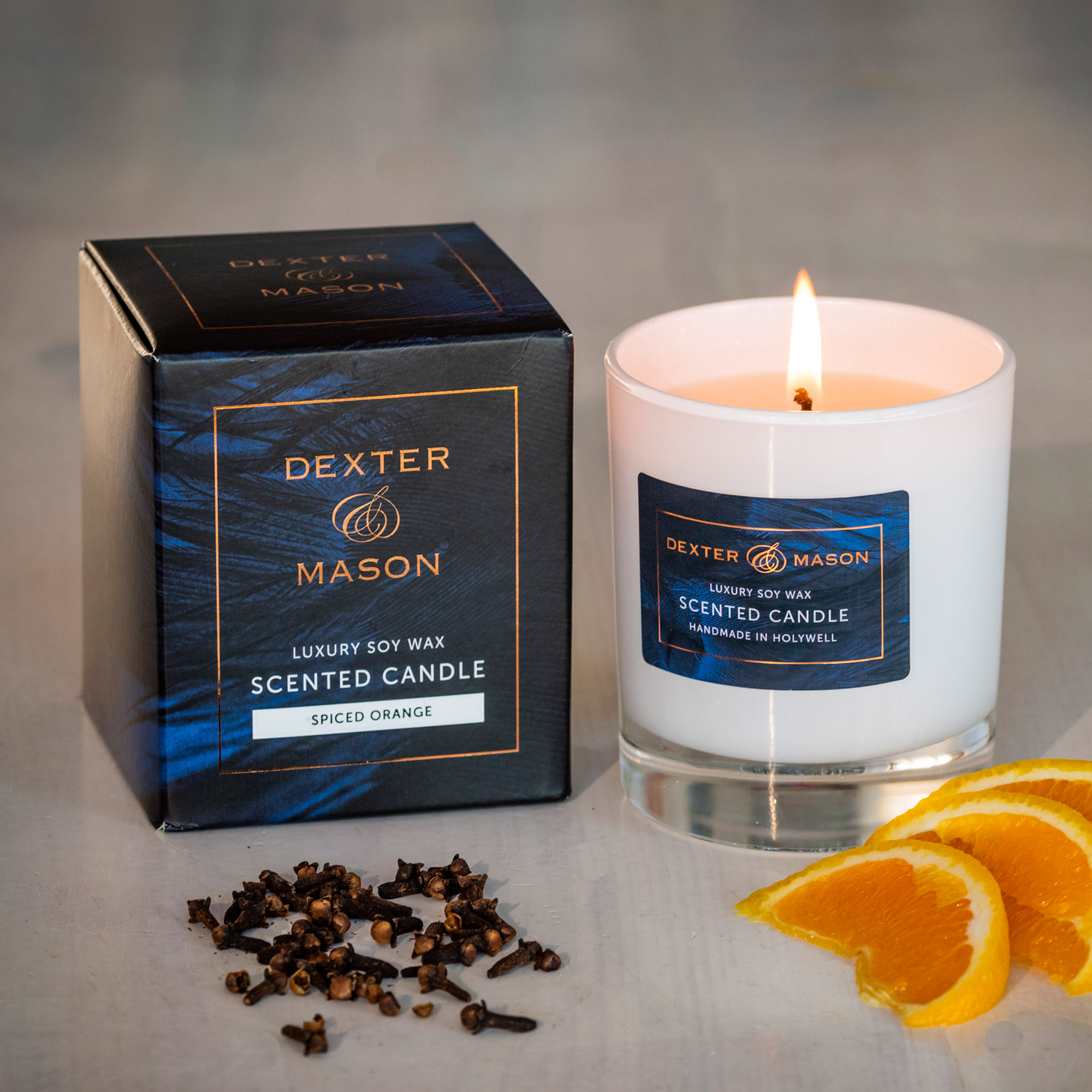 Spiced Orange Candle Dexter and Mason