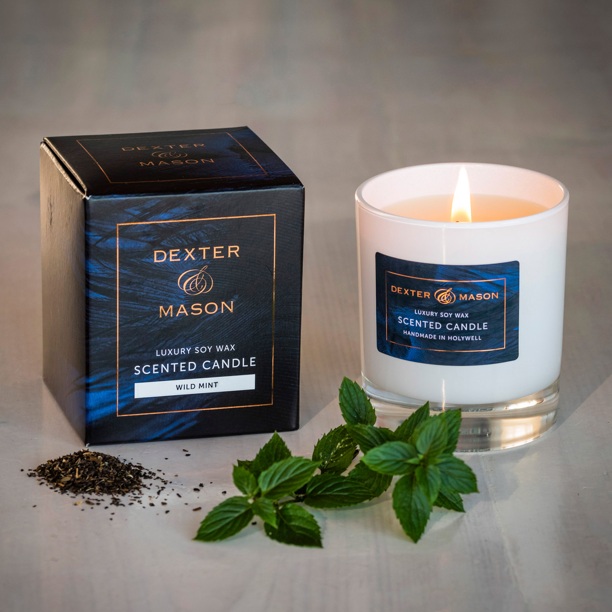 Wild Mint Candle Dexter and Mason