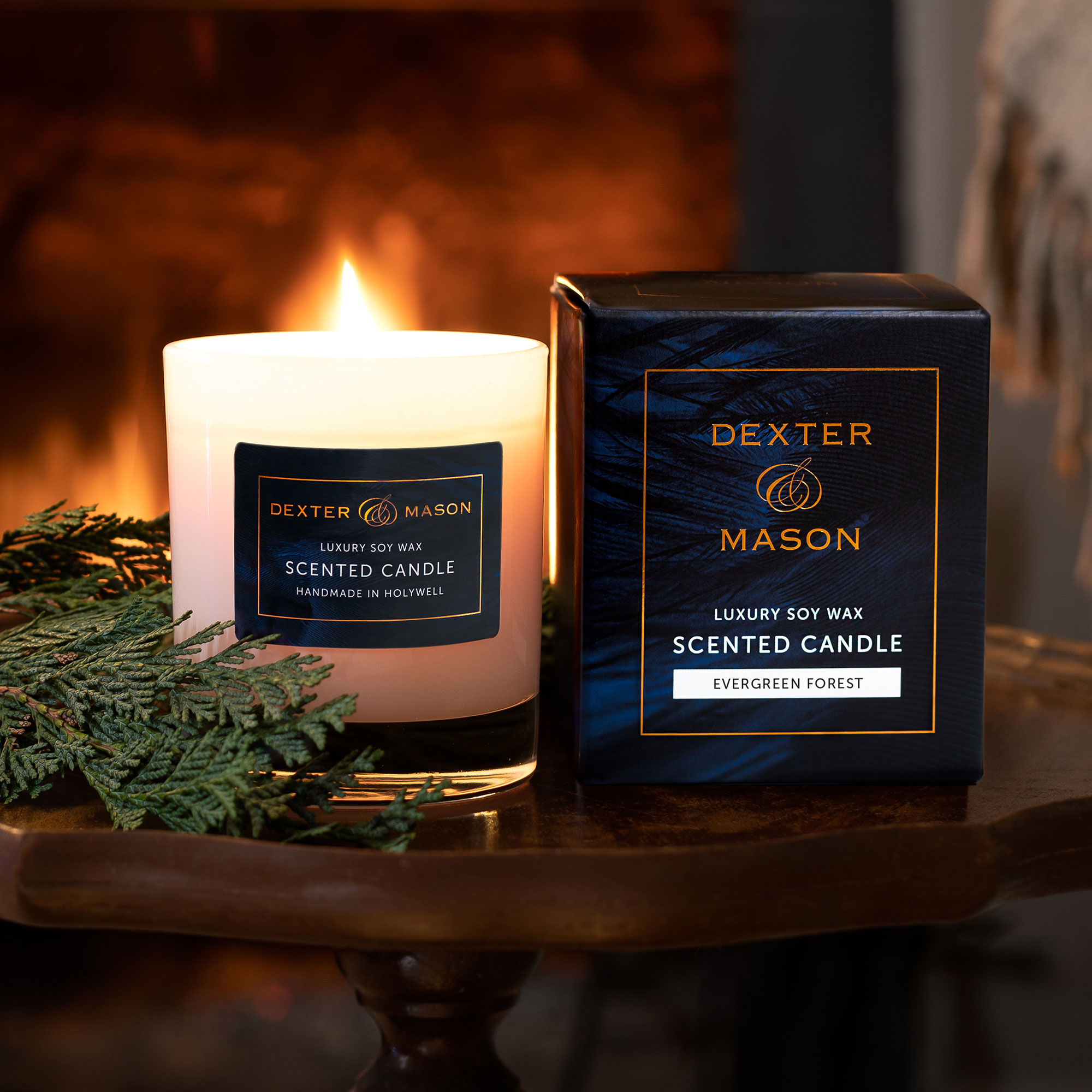 Evergreen Forest Candle Dexter and Mason