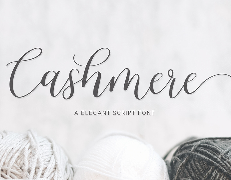 Cashmere script Dezign Ark