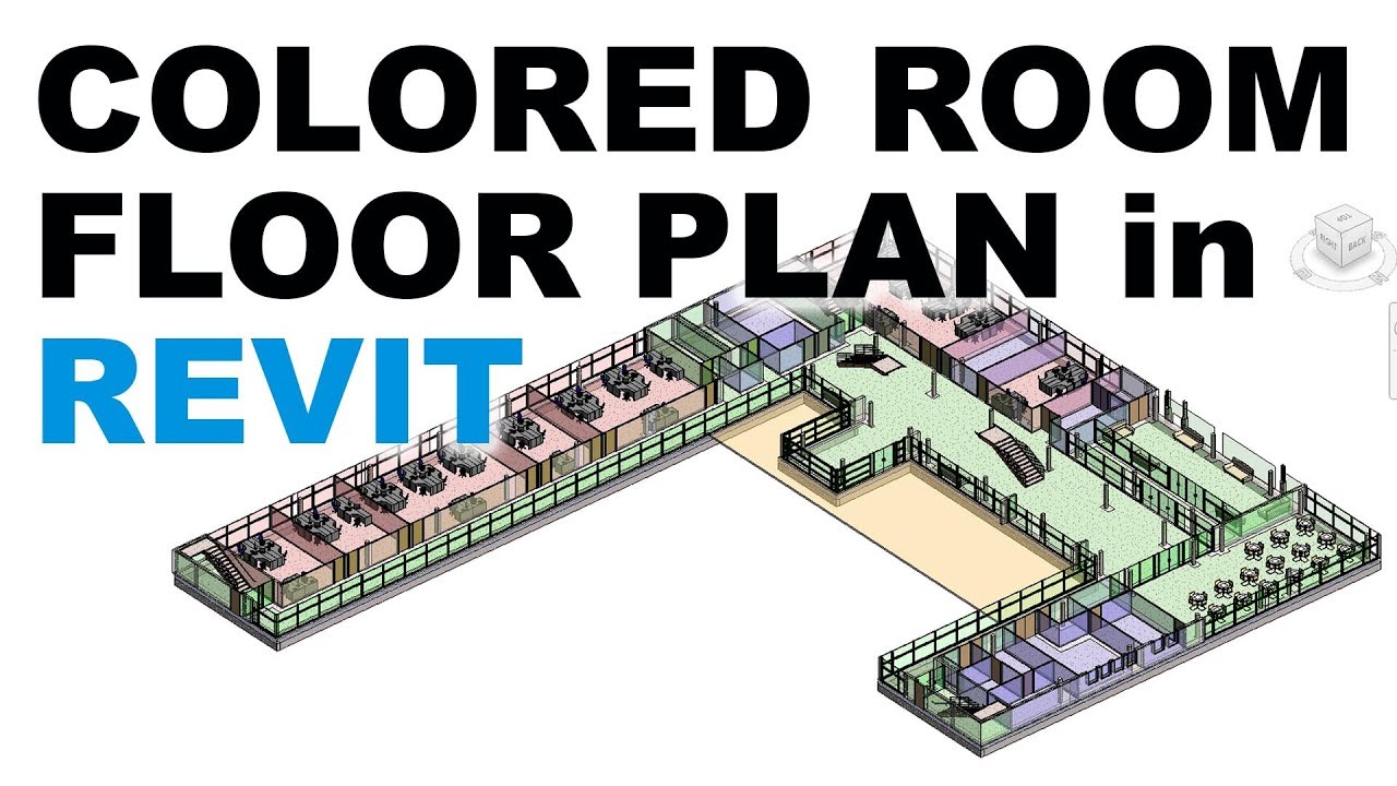 Colored Floor Plans in Revit Tutorial with areas Dezign Ark