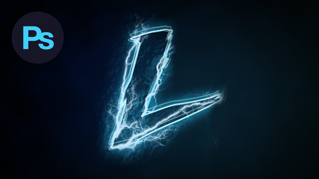 Design a Lightning Text Effect Photoshop Tutorial - Dezign Ark