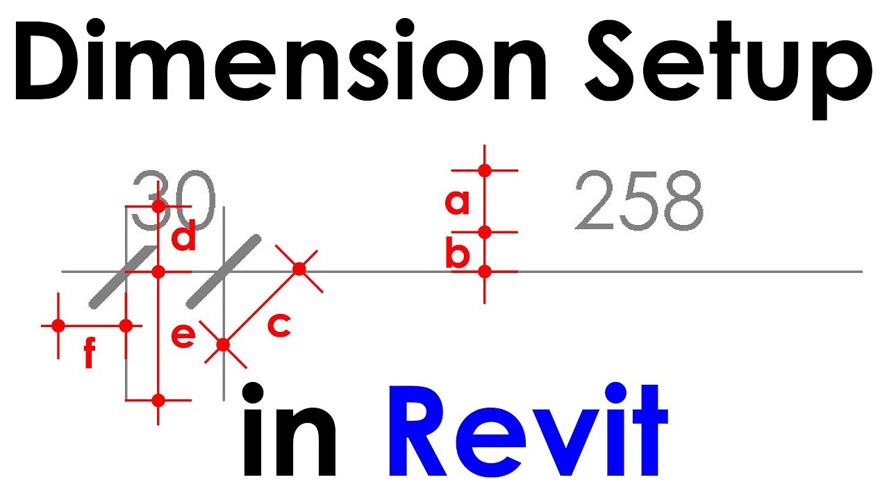 Dimension Setup in Revit Tutorial Dezign Ark