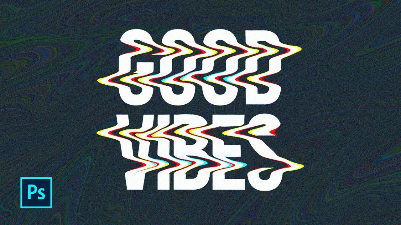 Glitch Distortion Text Effect Tutorial Dezign Ark