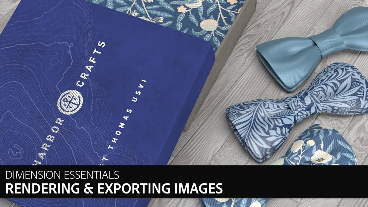 Rendering & Exporting Images with Adobe Dimension Adobe