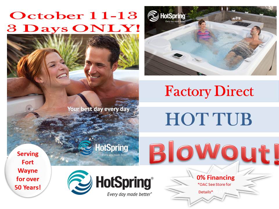 Factory Blowout Pool, Patio & Spas