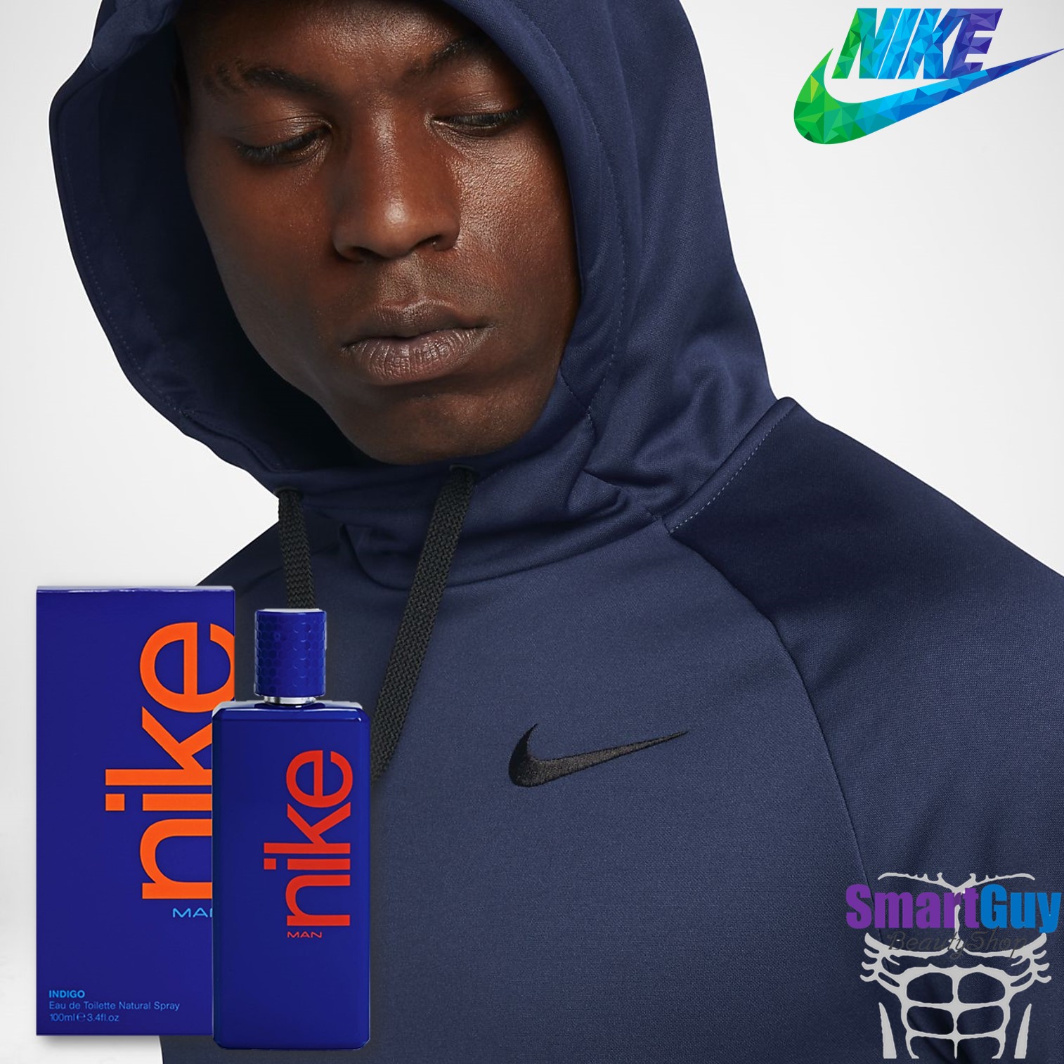NIKE MAN Indigo Eau De Toilette Natural Spray 100ml. น้ำหอมลิขสิทธิ์แท้
