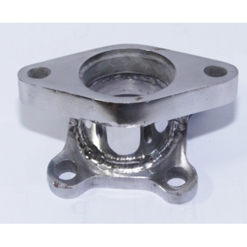 Steel Adaptor fit Tial Wastegate 2Bolt to HKS Wastegate 4Bolt Toyota Mazda Dodge