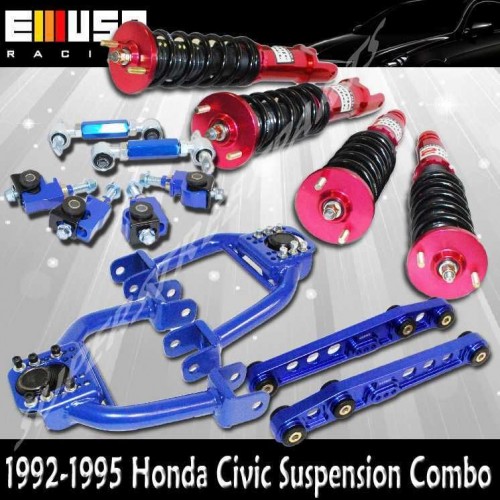 Honda Civic 9295 Coilover Suspension lower kits Camber Kits COMBO 93