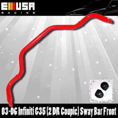 0306 Infiniti G35 (2 DR Couple) Sway Bar Front 36MM RED