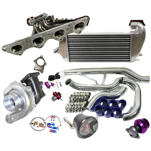New Brand 95-99 Mitsubishi Eclipse T3/T4 Turbo Kit DSM 2G 4G63 Engine