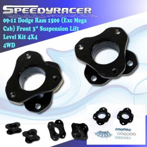 2009 2010 2011 Dodge Ram 1500 Suspension Lift Leveling Kit Front 3" 4WD 4X4