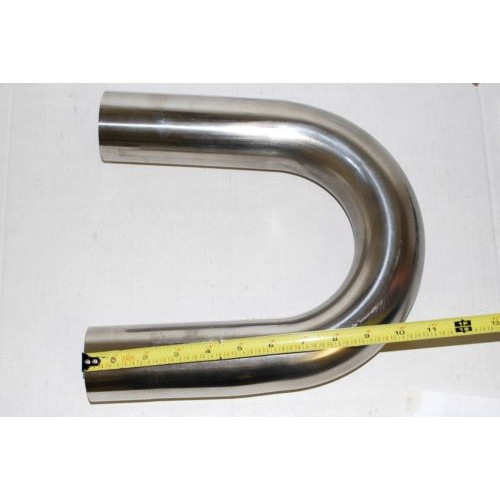Universal Intercooler Piping Stainless Steel T201 U Pipe 2.5"