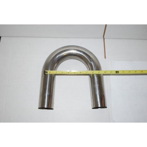 Universal Intercooler Piping Stainless Steel T201 U Pipe 2.5"