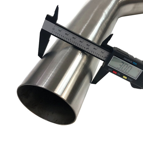 Universal Intercooler Piping Stainless Steel T201 45Degree Pipe 3 with