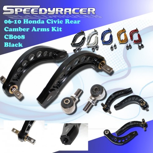 20062010 Honda Civic Rear Camber Arms Kit BLue