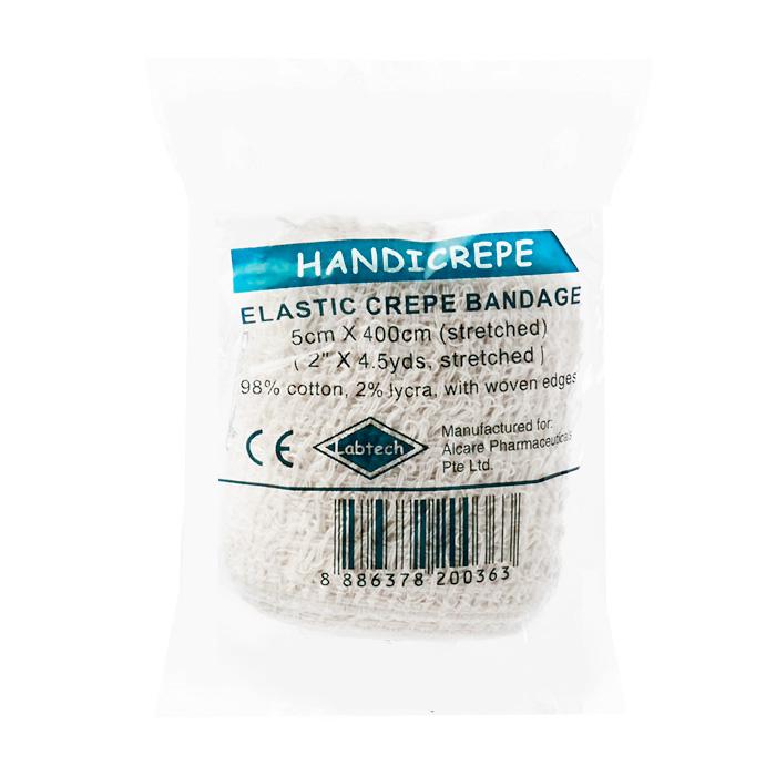 Elastic Crepe Bandage 5 cm x 4.5 Yards