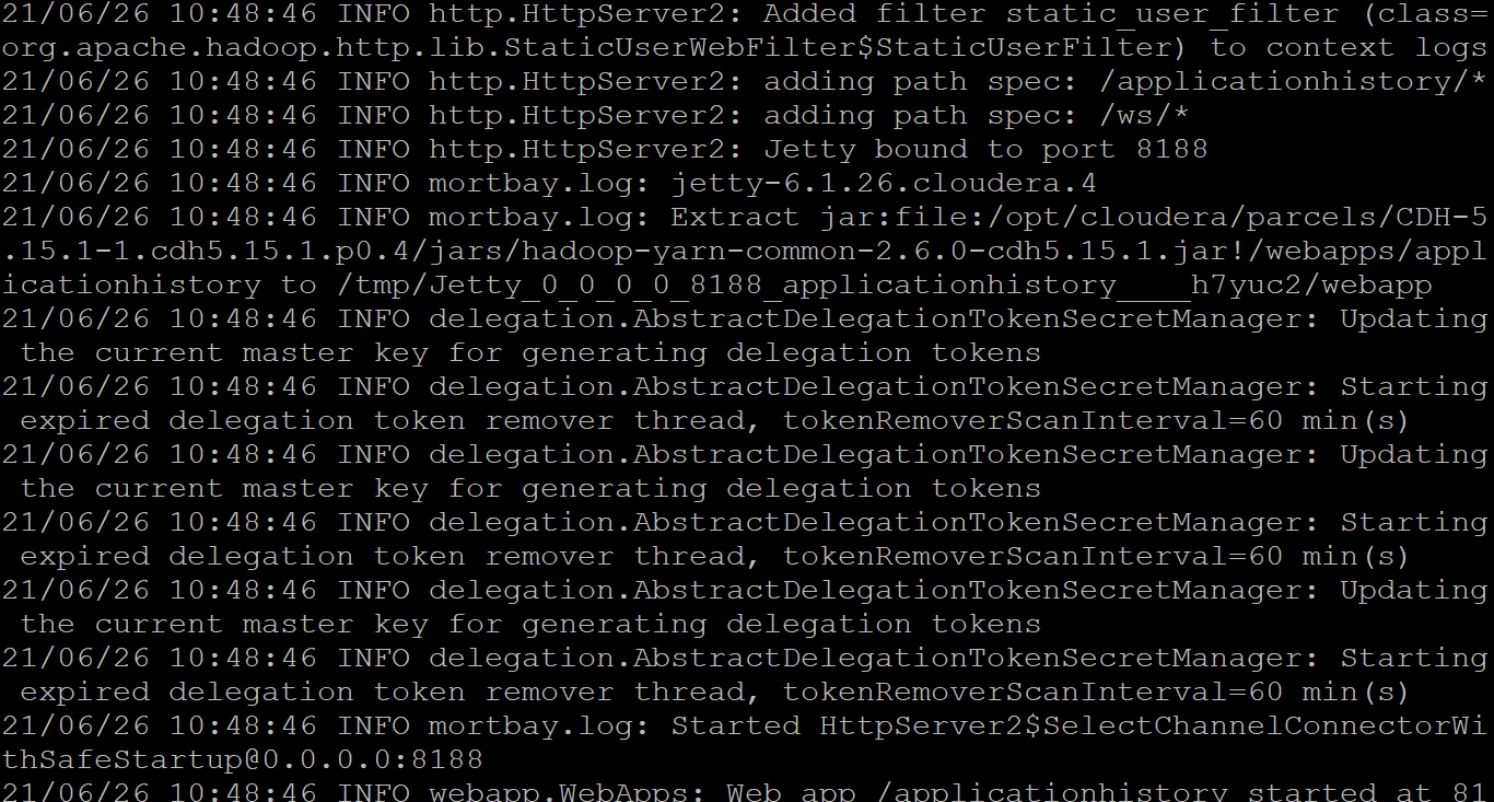 YARN command timelineserver and YARN command registrydns