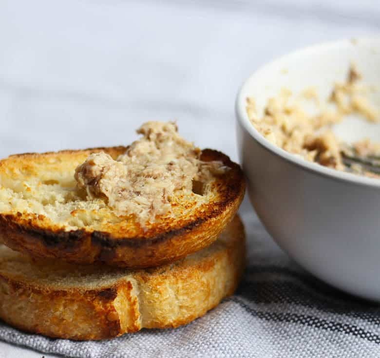 3 Minute French Sardine Pate Recipe