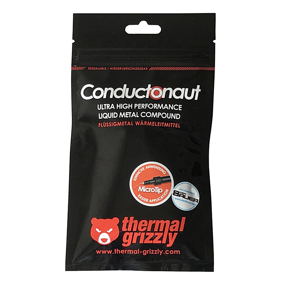 THERMAL GRIZZLY CONDUCTANAUT HIGH PERFORMANCE LIQUID METAL THERMAL