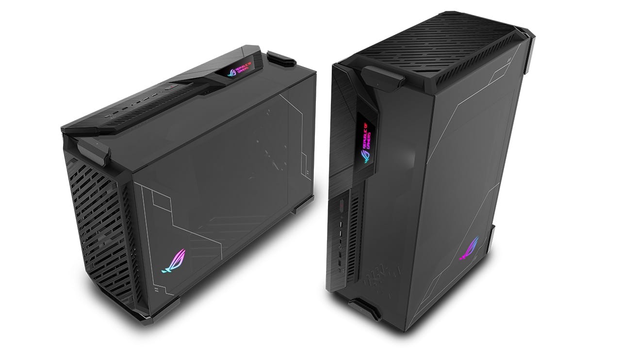 ASUS ROG Z11 MINIITX / DTX GAMING CASE PATENTED 11° TILT DESIGN