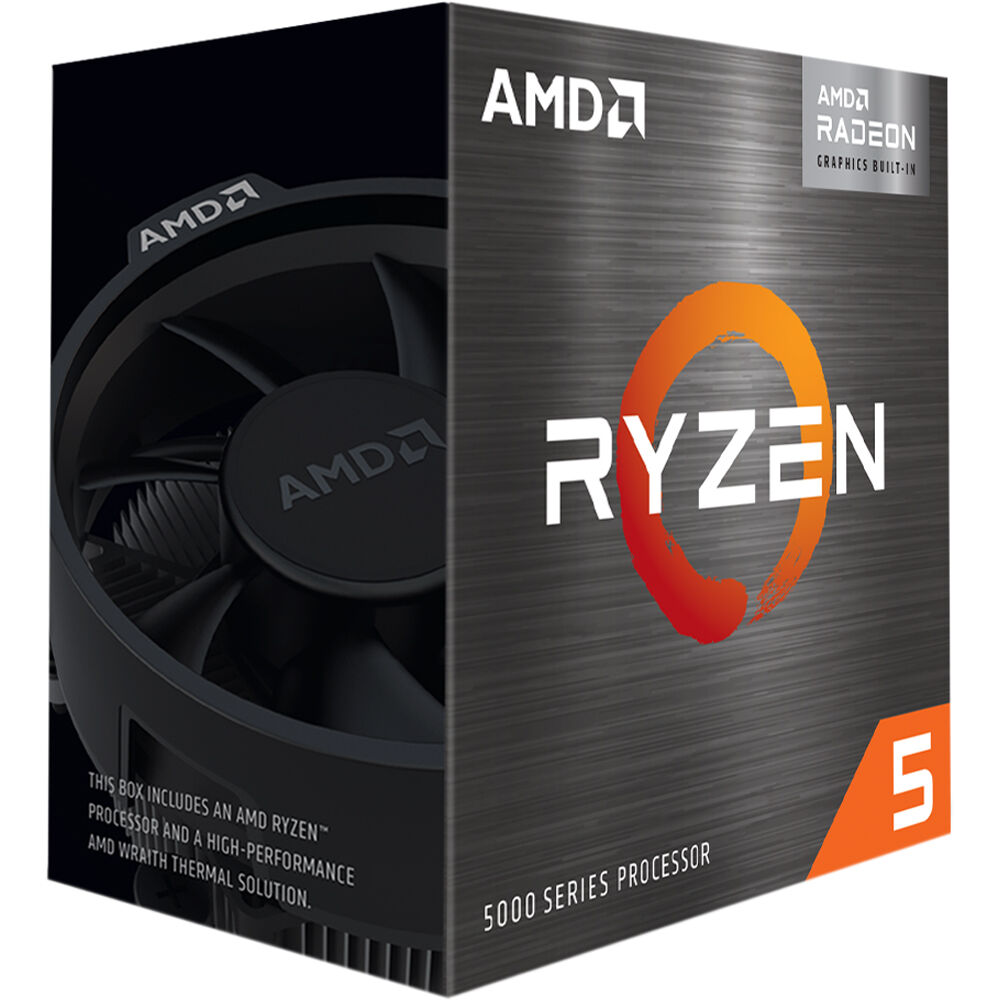 AMD RYZEN 5 5600G 6 CORES 12 THREADS 3.9GHZ (TURBO 4.4GHZ) ZEN 3
