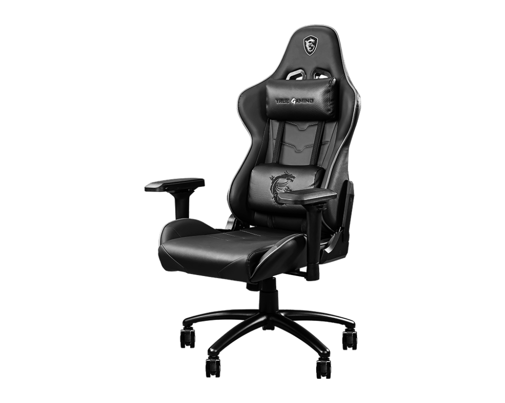 MSI MAG CH120 I GAMING CHAIR PURE BLACK COMPLETE STEEL FRAME