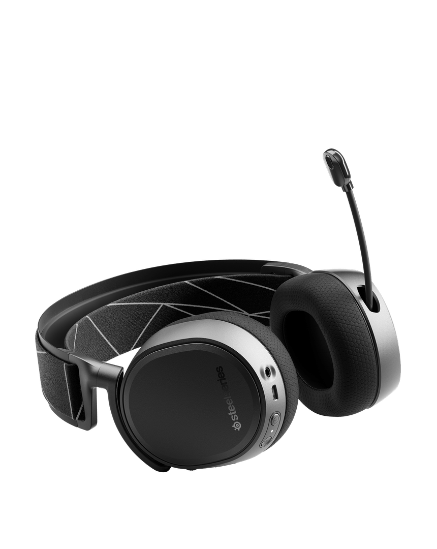 STEELSERIES ARCTIS 9 WIRELESS GAMING HEADSET BLACK DUAL MODE