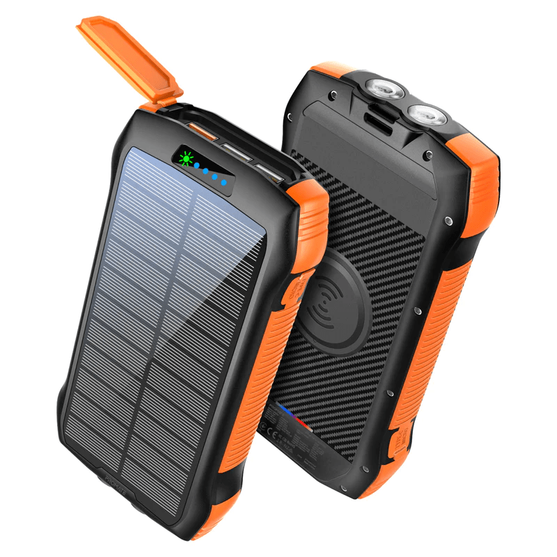 PROMATE SOLARTANK20PDQI 20000MAH RUGGED ECOLIGHT SOLAR POWER BANK