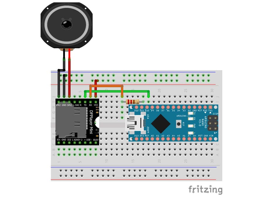 How to use the DFMini Player MP3 Module with Arduino DFRobot