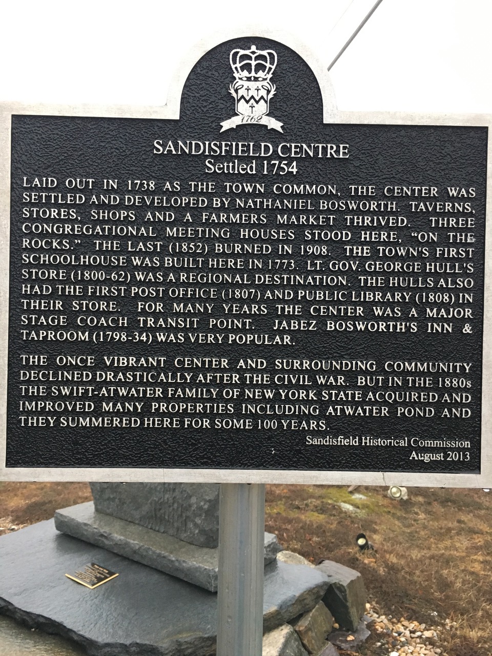 Sandisfield center The Berkshire Edge