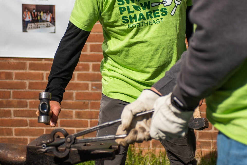 Swords to Plowshares is converting weapons of death into tools of life