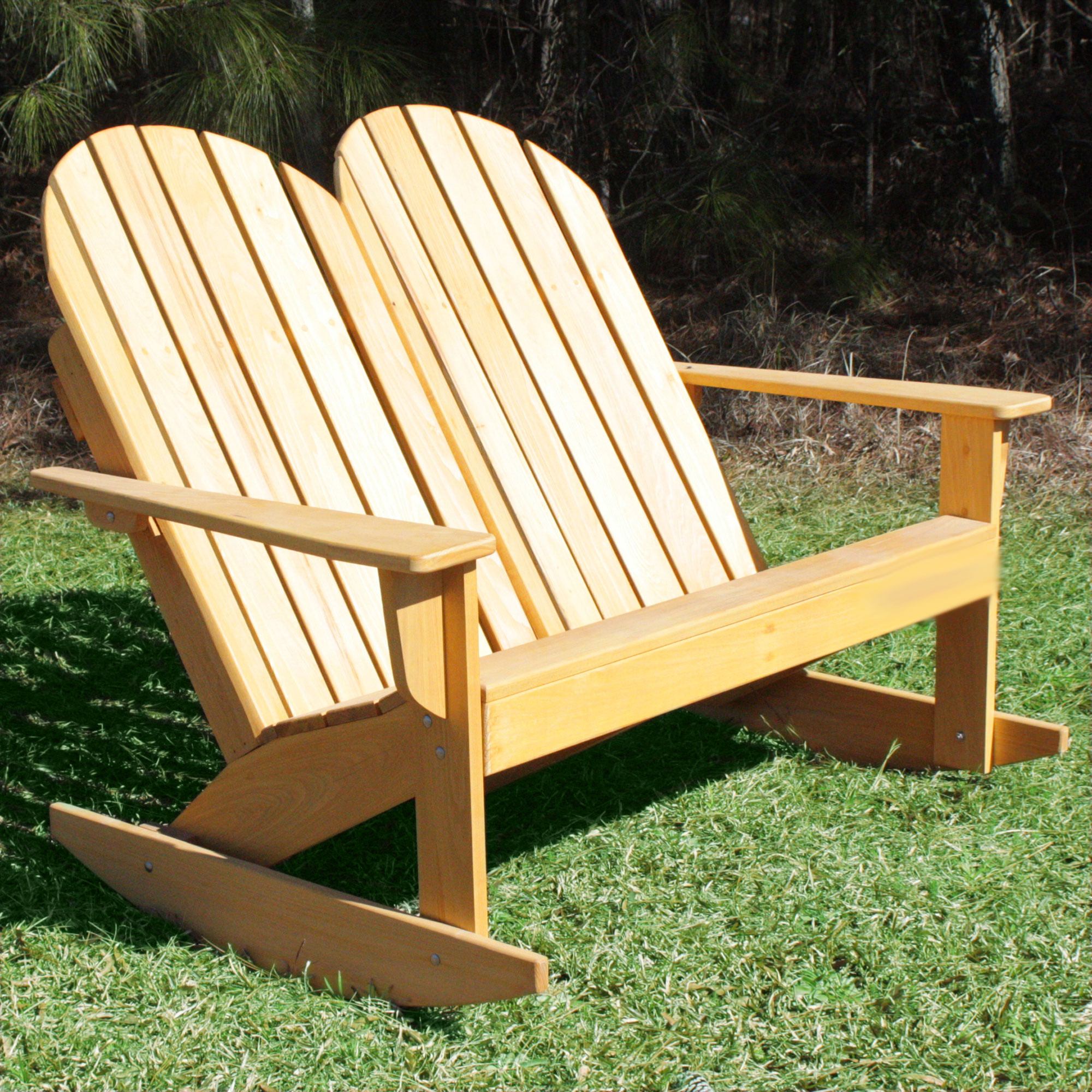 Adirondack Loveseat Rocker DFOHome